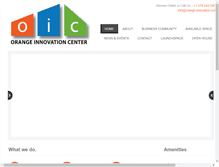 Tablet Screenshot of orange-innovation.com